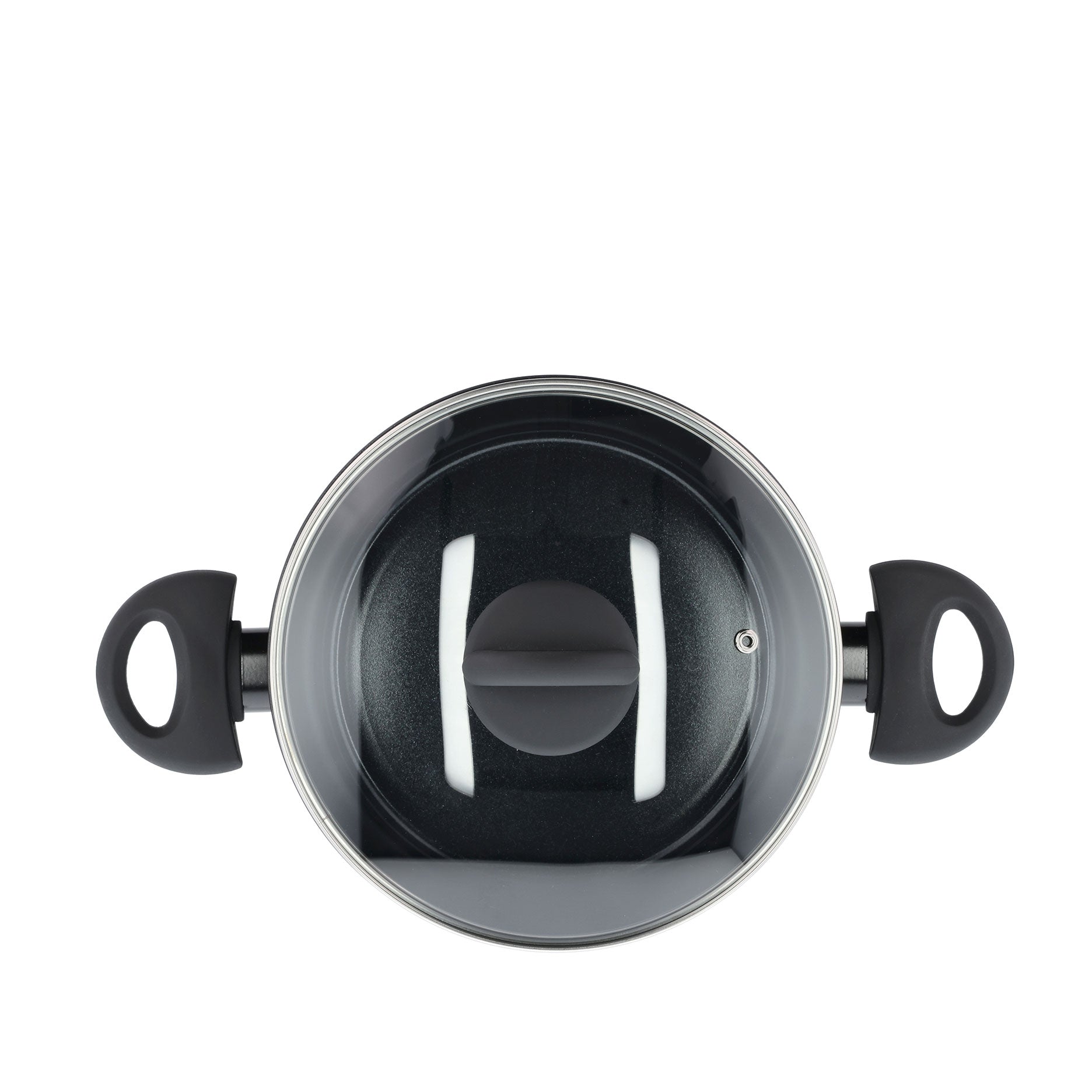 Ceramica gryde m/glaslåg 2,5 L